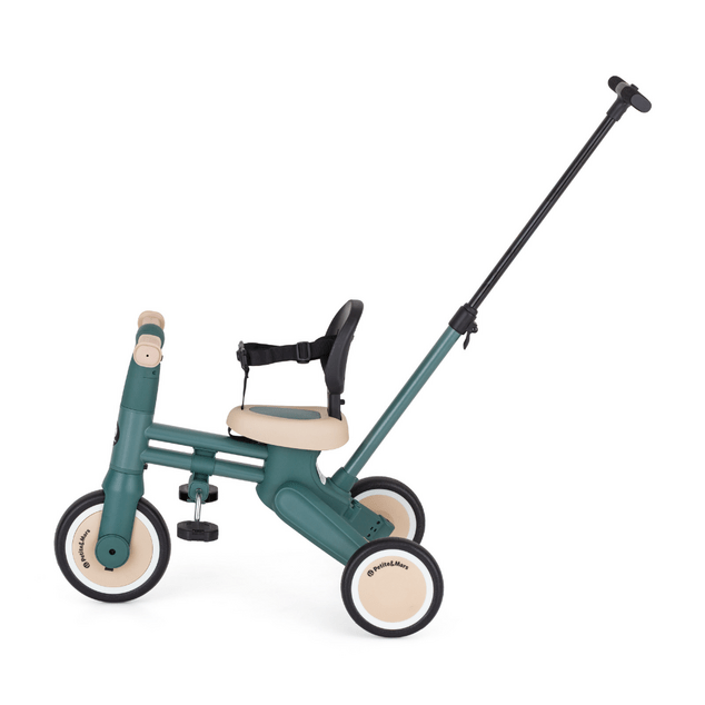 PETITE&amp;MARS Tricycle multifonction 4 en 1 Drift Misty Green
