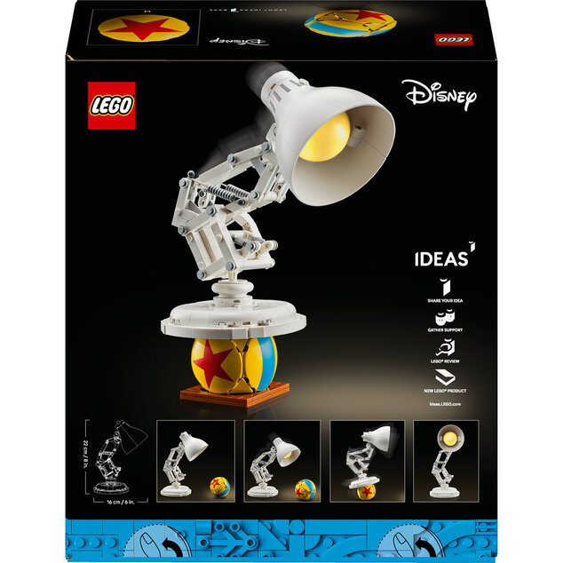 LEGO® Disney™ 21357 Disney Pixar Luxo Jr.