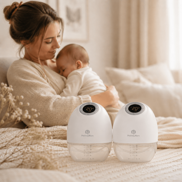 PETITE&amp;MARS Odsávačka materského mlieka elektrická handsfree Gaia Duo