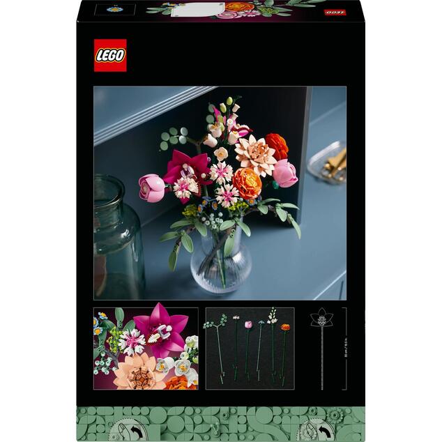 LEGO® Botanicals 10342 Krásna kytica rúžových kvetov