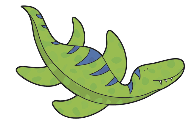 Wassermagie - Dinosaurier