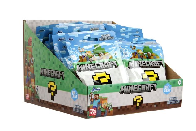 Minecraft Nanofigurka v sáčku, 13 druhov