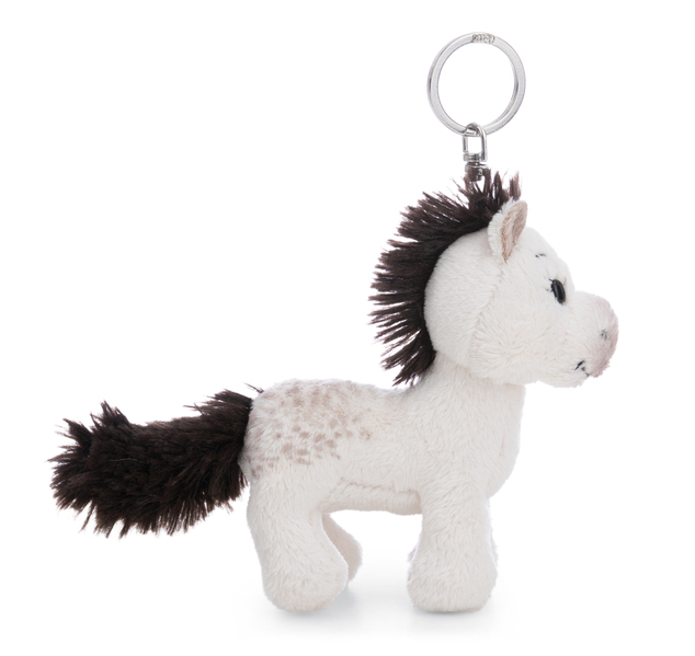 NICI kľúčenka Pony Mony biely 10cm, GREEN
