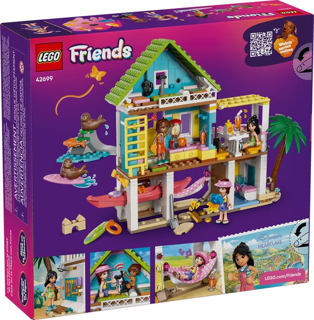 LEGO® Friends 42699 Casa sulla spiaggia con foche