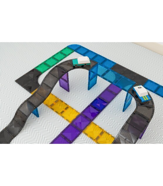 CONNETIX® Ramps &amp; Intersections Pack magnetická stavebnica 16 ks