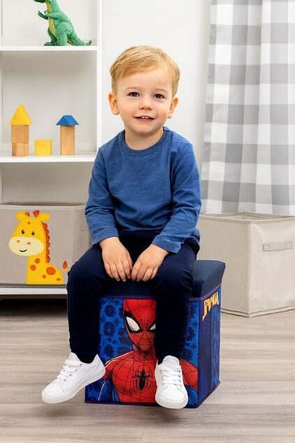 Cozy Noxxiez SB605 Spiderman - úložný box a taburetka