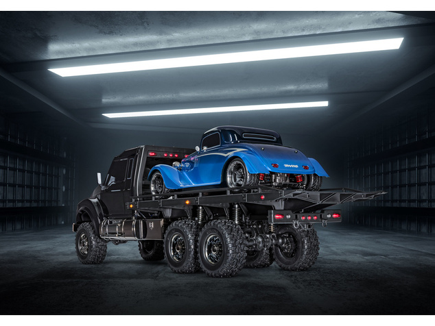 Traxxas TRX-6 Ultimate RC Hauler 6x6 1:10 RTR s navijakom čierny