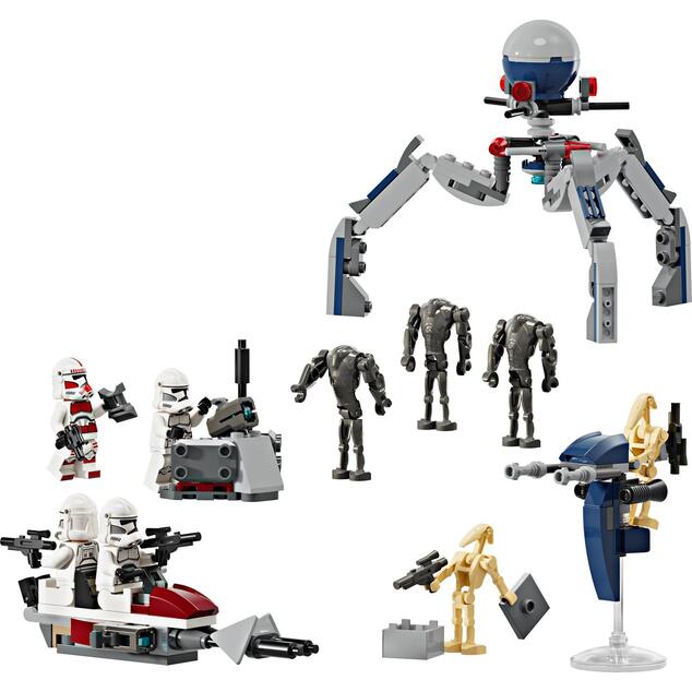 LEGO® Star Wars™ 75372 Bojový balíček Klonového vojaka a Bojového droida