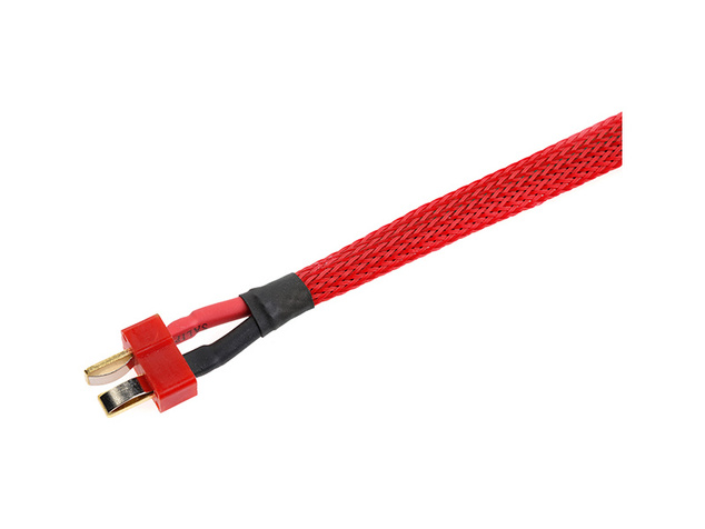 Ochranný káblový oplet 6mm červený (1m)