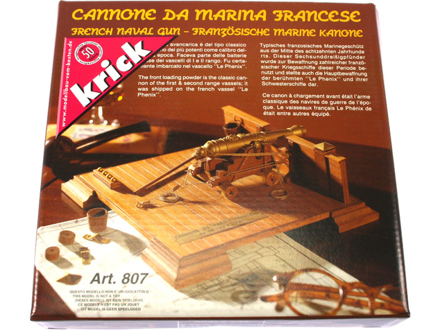 Mantua Model Francúzsky kanón 1:17 kit