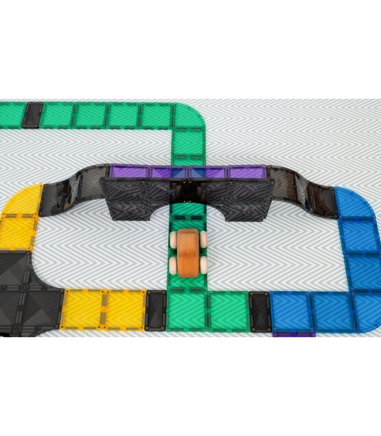 CONNETIX® Ramps &amp; Intersections Pack magnetická stavebnica 16 ks