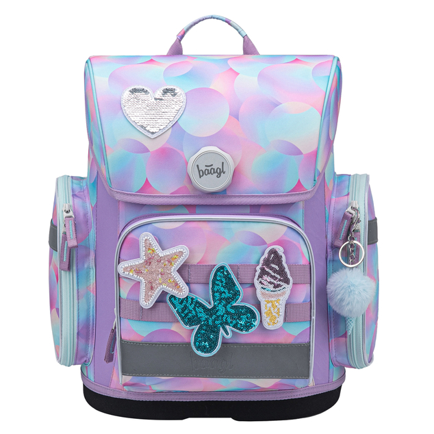 BAAGL SET 3 Ergo Candy: cartella, astuccio, sacchetto