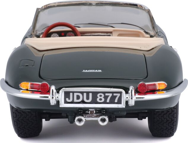 Bburago 1:18 Jaguar "E" Cabriolet (1961) Grün