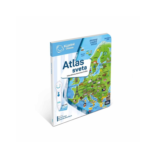 Albi Kúzelné čítanie Kniha Atlas sveta