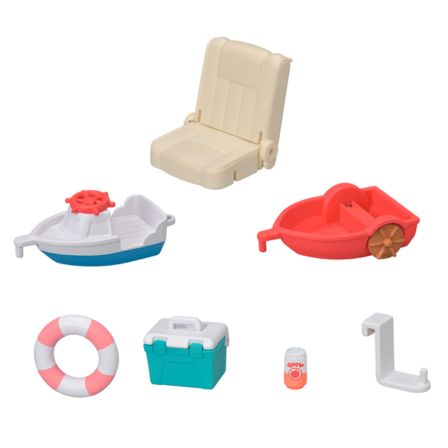 Sylvanian Families Ausflugsboot des Seemannsrobben