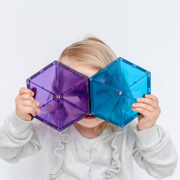 CONNETIX® Rainbow Geometry Pack magnetická stavebnica 30 ks