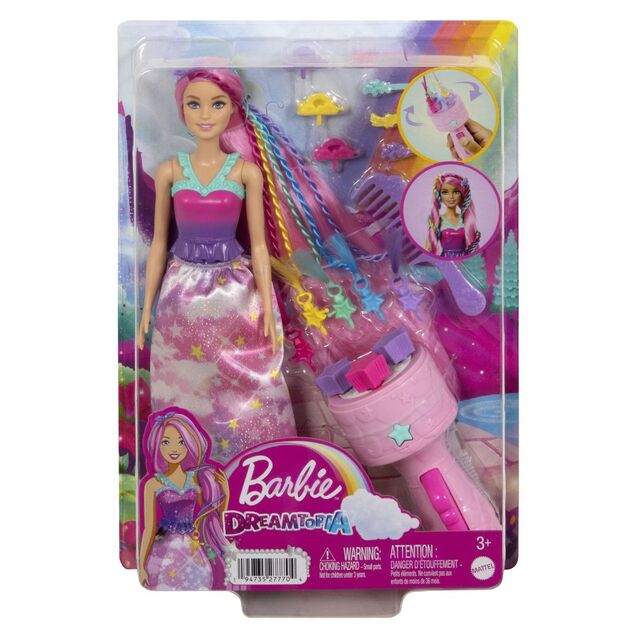 Barbie princezná zapletanie vlasov