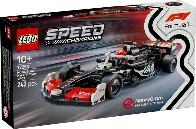 LEGO® Speed Champions 77250 Voiture de course MoneyGram Haas F1® Team VF-24