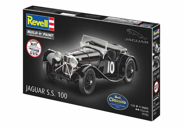 Starter Kit autó 77752 - Jaguar SS 100 (1:32)