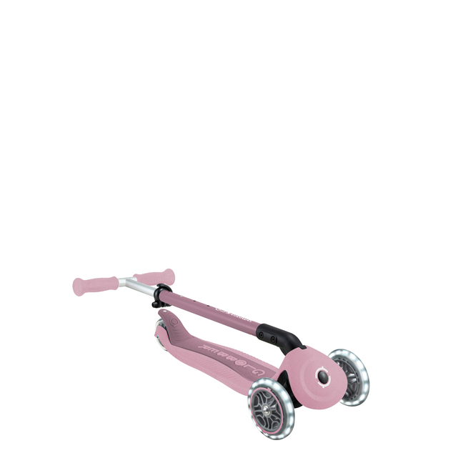 Globber Detská kolobežka Go up active lights ecologic Berry