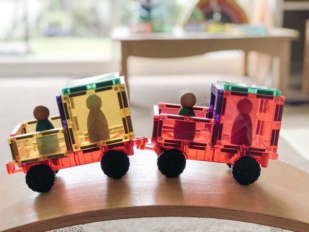 CONNETIX® Rainbow Motion Pack magnetická stavebnica 24 ks