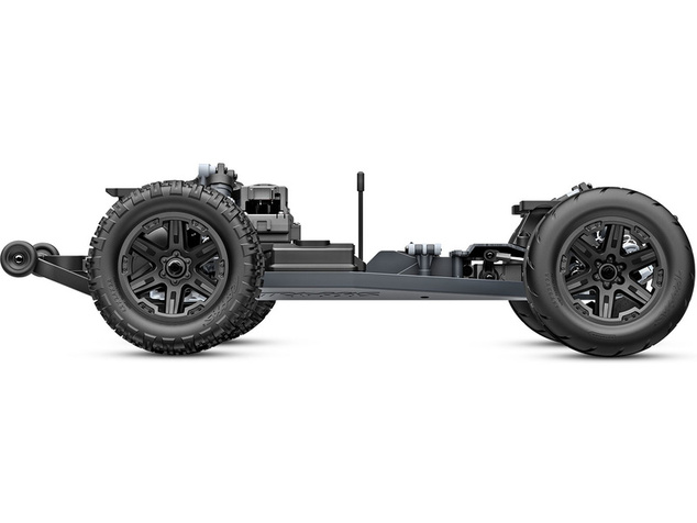 Traxxas Rustler 1:10 VX3 RTR čierny