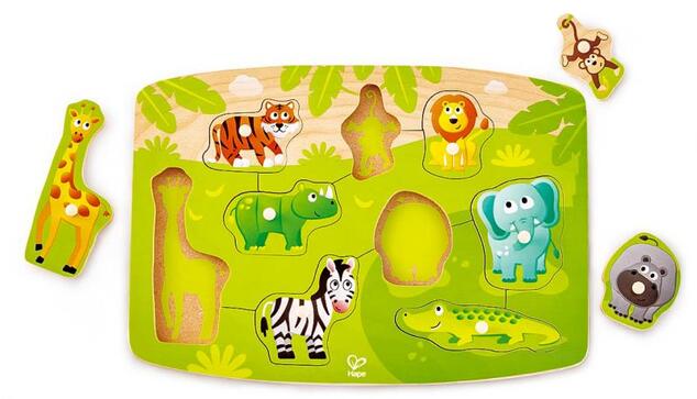 Hape Puzzle na doske - Džungľa