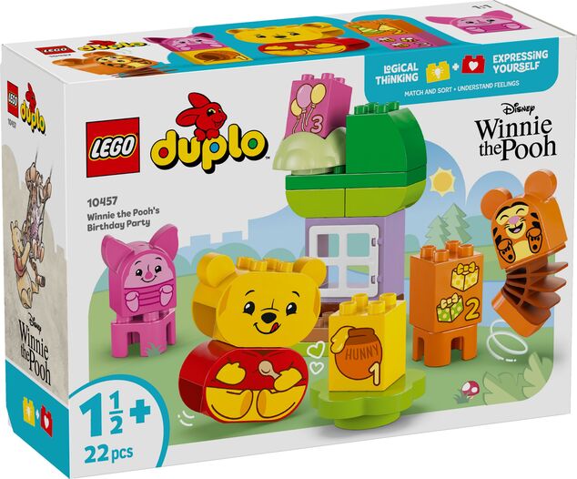 LEGO® DUPLO® 10457 Narodeninová oslava Macka Pú