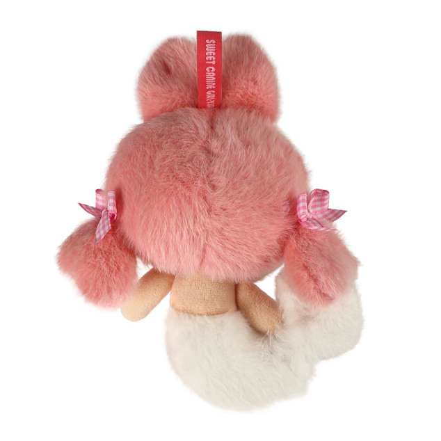 Păpușă de pluș sirenă roz COOLIES 15 cm