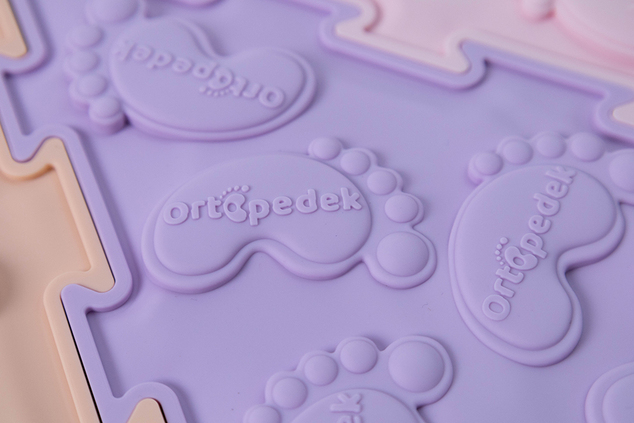 Ortopedek - tapis sensoriels pastel 16 pcs