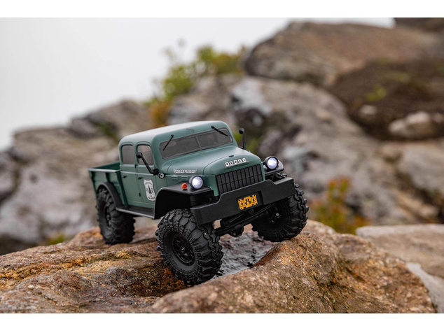 Axial SCX24 Dodge Power Wagon 1940 1:24 4WD oranžový