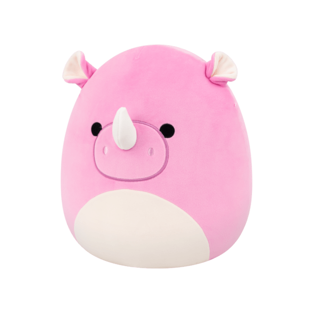 SQUISHMALLOWS Ružový nosorožec - Norma Jean, 30 cm