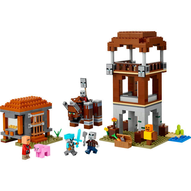 LEGO® Minecraft™ 21278 Základňa plieniteľov a Ničiteľ