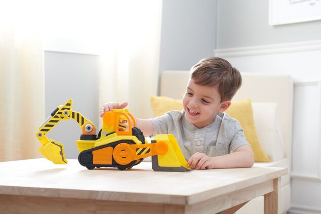 Paw Patrol Rubble &amp; crew interaktívne vozidlo zo zvukmi Rubbl