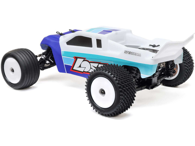 Losi Mini-T 2.0 V2 Brushless 1:18 RTR modrá