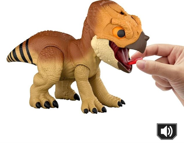 Mattel Jurassic World Interaktivní Dinosaurus Aquilops "Dolores"