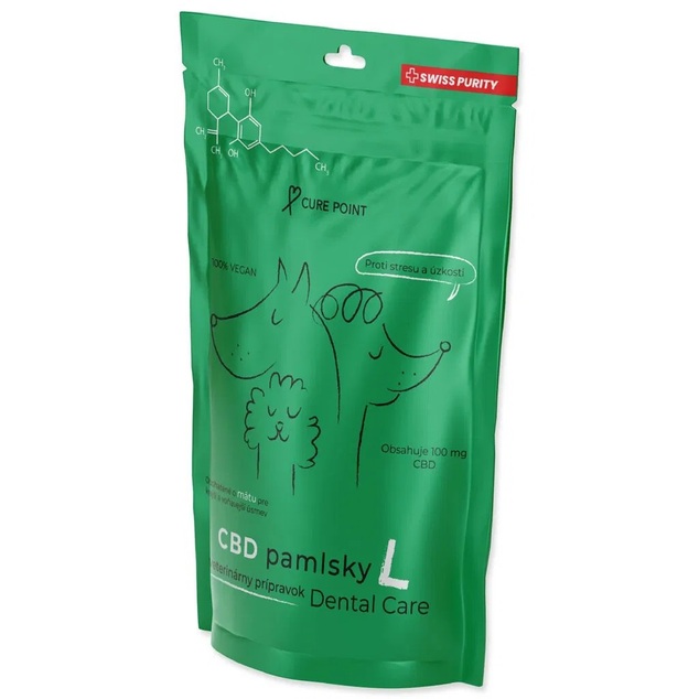 Pamlsok CBD Dental Care L 100g