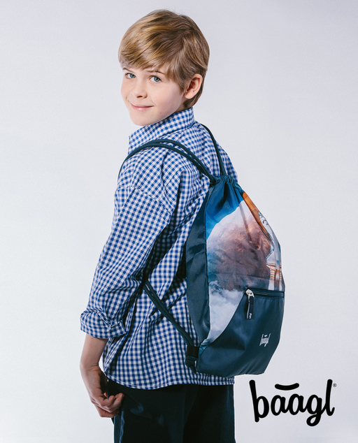 BAAGL SADA 3 Shelly Space Shuttle: Rucksack, Federmäppchen, Tasche