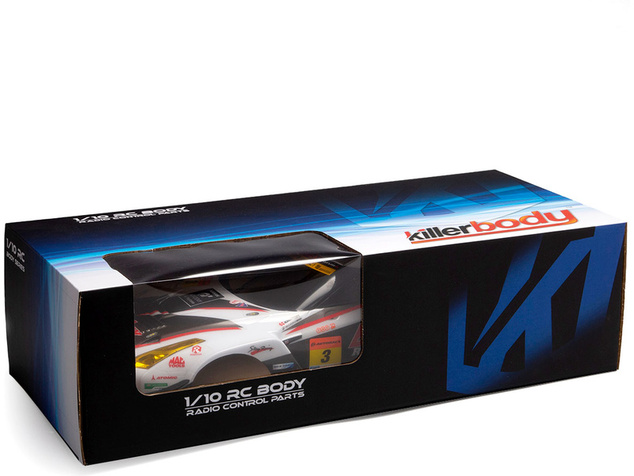 Killerbody karosérie 1:10 Nissan B-MAX NDDP GT-R strieborná