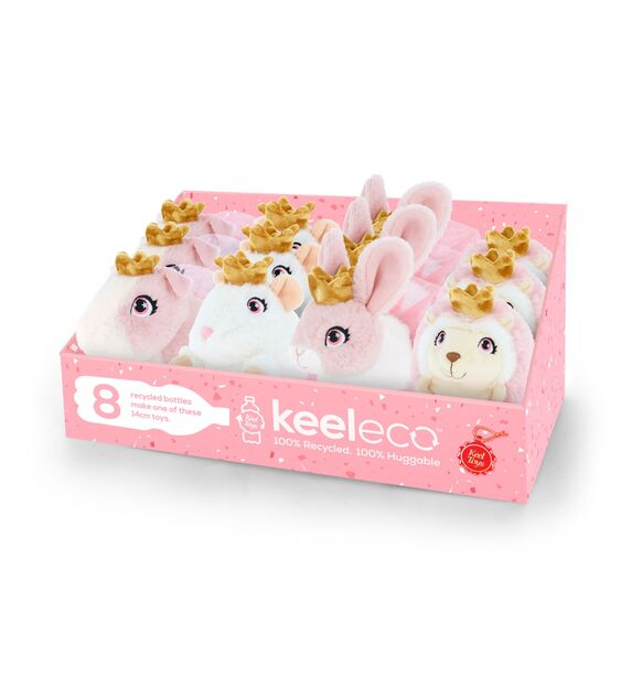 Keel Toys SE3065-4 Keeleco Králiček - eko plyšová hračka 14 cm