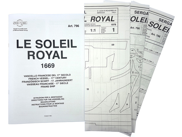 Mantua Model Le Soleil Royal 1:77 kit