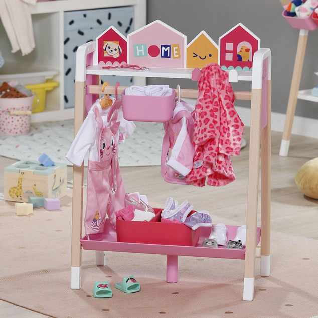 BABY born Porte-vêtements avec étagère
