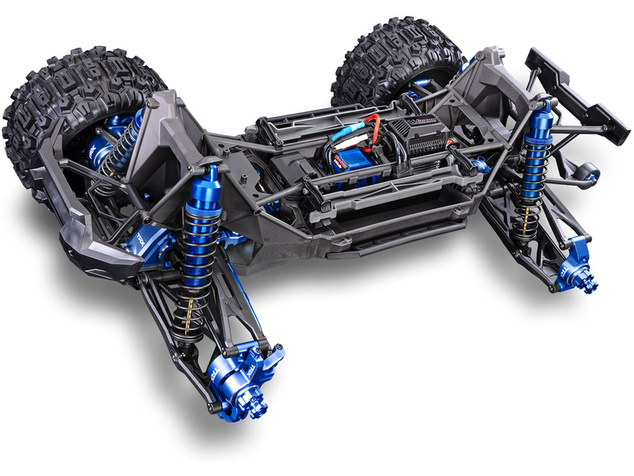 Traxxas X-Maxx 8S Ultimate 1:5 4WD RTR modrý