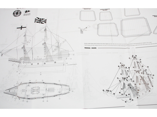 AMATI Mayflower 1620 1:135 kit