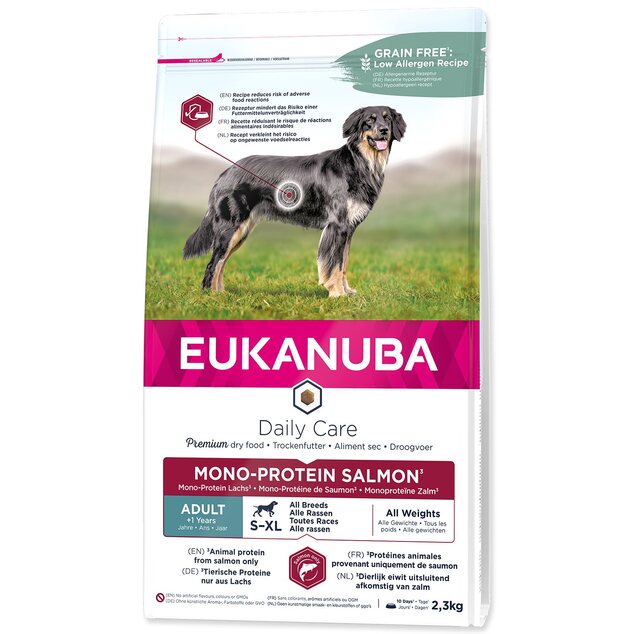 Euk Daily Care Adult Mono Protein Salmon 2,3kg