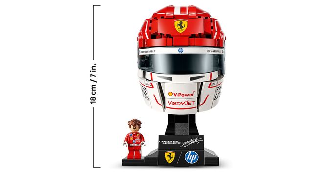 LEGO® Editions 43014 Prilba Charles Leclerc zo Scuderia Ferrari HP
