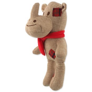 Hračka Dog Fantasy Winter Tale Nosorožec juta pískací 25cm