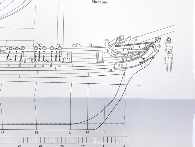 Model Shipways Syren US Briga 1803 1:64 kit