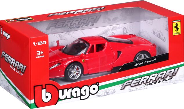 Bburago 1:24 Ferrari Enzo Rot
