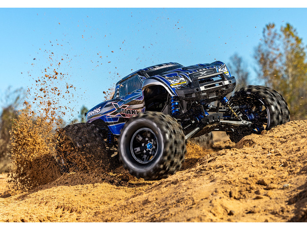 Traxxas X-Maxx 8S Ultimate 1:5 4WD RTR modrý